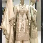 SRK 5146 Golden Color Pure Chinnon Silk Embroidery Coding Dori Salwar Suit Wedding, Party, Festive, Events Expected Delivery 4-6 Working Days @ 2199/- | Jump Suits, Salwar suit, Designer Suits, Casual Suits, Creative suits, Palazzo Suits, Party Wear Suits, Patiala Suits, Straight Suits
