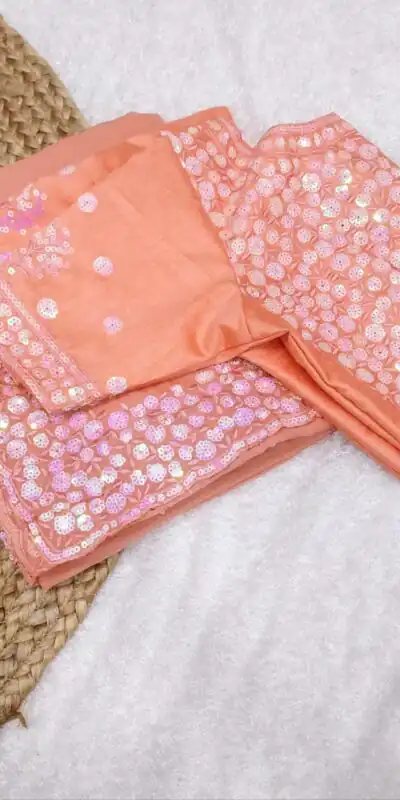 SF Salaar 263 Orange Color Pure Soft Tabby Organza Butta Nd Work Saree Casual, Wedding, Festive, Events Etc. Expected Delivery 4-6 Working Days @2149/- | Sarees, Bollywood Sarees, Creative Sarees, Designer Sarees, Embroidered Sarees, Ethnic Saree, Modern Digital sarees, Party Wear Sarees