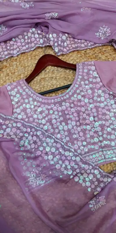 SF Salaar 263 Purple Color Pure Soft Tabby Organza Butta Nd Work Saree Casual, Wedding, Festive, Events Etc. Expected Delivery  4-6 Working Days @2149/- | Sarees, Bollywood Sarees, Creative Sarees, Designer Sarees, Embroidered Sarees, Ethnic Saree, Modern Digital sarees, Party Wear Sarees