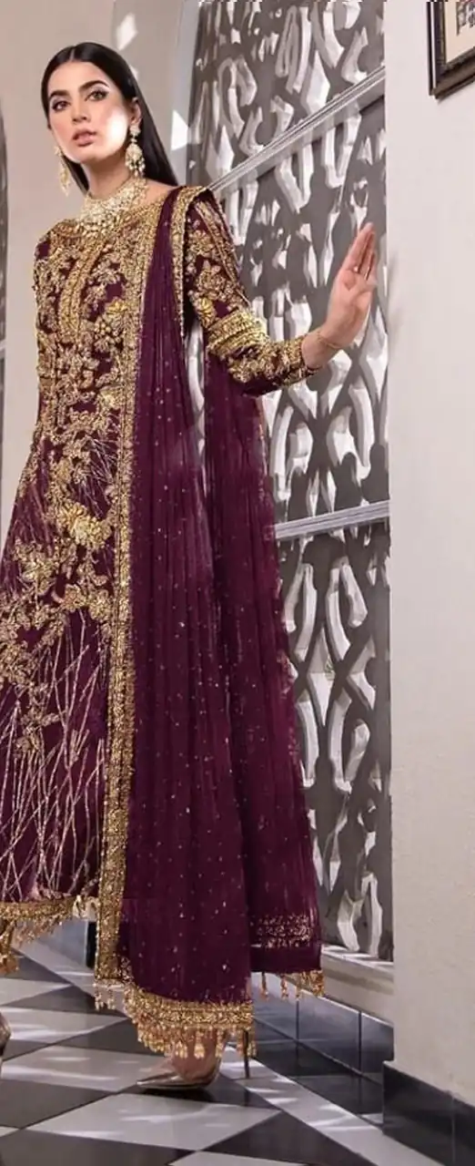 Ds 455 Purple Color Net Embroidery Diamond Work Sharara Suit With Diamond Work    Wedding, Party, Festive, Events Etc. Expected Delivery 4-6 Working Days @1949 | Salwar suit, Designer Suits, Casual Suits, Creative suits, Palazzo Suits, Party Wear Suits, Straight Suits