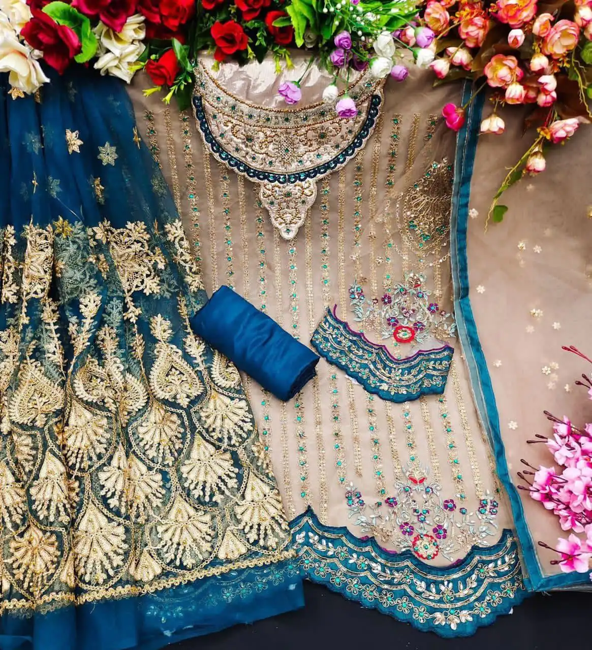  FC 1128 Royal Blue Color Heavy Net Coding sequence Embroidery Lehenga Choli Wedding, Party, Festive events, etc. Expected Delivery  4-6 Working Days @2199/ | Lehenga, Creative Lehenga, Designer Lehenga, Embroidered Lehenga, Party Wear Lehenga