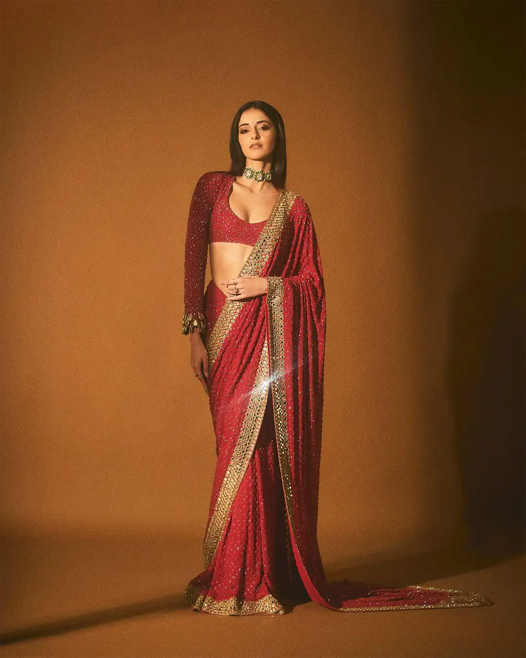 BT-377  Red  Color Georgette Fancy Embroidery Thread With Sequence Work  Saree Casual, Party Wear, Traditional Wear, Wedding Wear, Events Etc.@1999/- | Sarees, Bollywood Sarees, Creative Sarees, Designer Sarees, Ethnic Saree, Modern Digital sarees, Party Wear Sarees