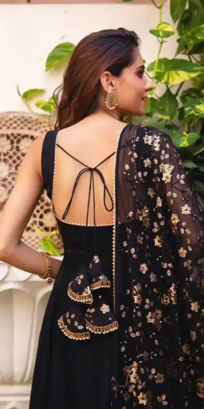 SRK 5128 Black Color Heavy Faux Georgette With Fully Flair Salwar Suit Wedding, Party, Festive, Events Expected Delivery 4-6 Working Days @ 1899/- | Jump Suits, Salwar suit, Designer Suits, Casual Suits, Creative suits, Palazzo Suits, Party Wear Suits, Patiala Suits, Straight Suits