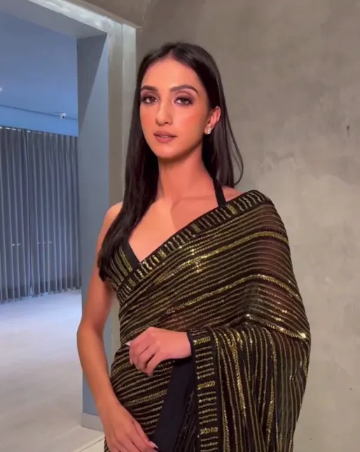 KT 296 Black  Color Georgette Heavy Sequence And Thread Work Saree Casual, Party Wear, Wedding Expected Delivery 4-6 Working Days@1899/ | Sarees, Bollywood Sarees, Creative Sarees, Designer Sarees, Embroidered Sarees, Party Wear Sarees