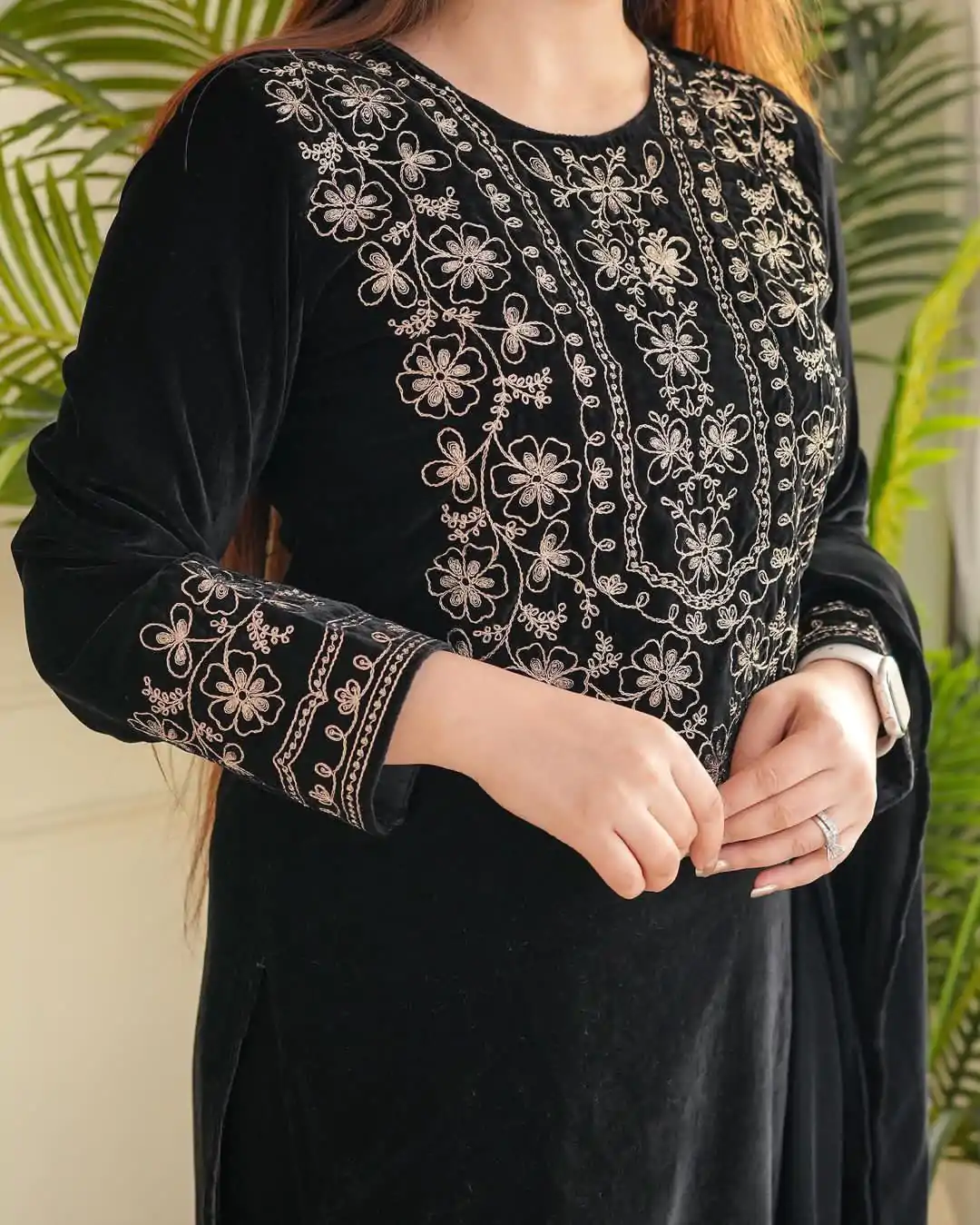 LG-1786 Black Color Viscos Velvet Embroidery Salwar Suit Paint Free Size Casual, Wedding, Festive, Events Etc. Expected Delivery 4-6 Working Days @1899/- | Salwar suit, Designer Suits, Casual Suits, Creative suits, Party Wear Suits, Patiala Suits, Straight Suits