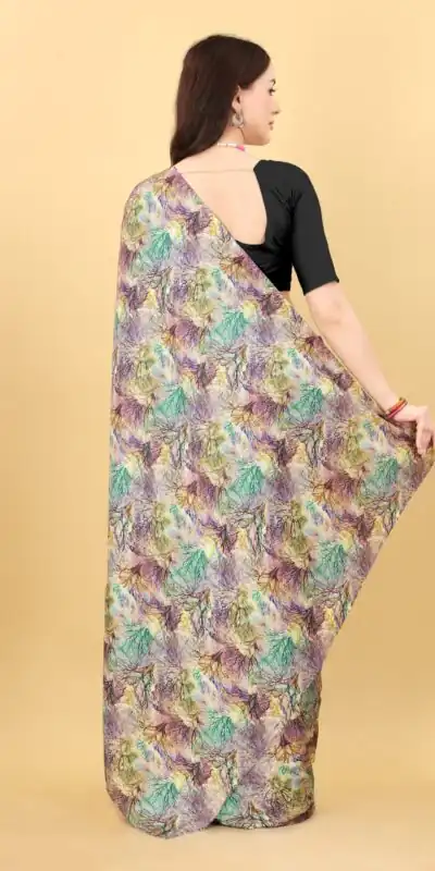 Veechis 106 Grey Color Heavy Devsena Soft Silk Beautiful Digital Printed Saree Casual, Party Festive, Events Etc. Expected Delivery 4-6 Working Days @1499/ | Sarees, Bollywood Sarees, Creative Sarees, Designer Sarees, Embroidered Sarees, Modern Digital sarees, Party Wear Sarees