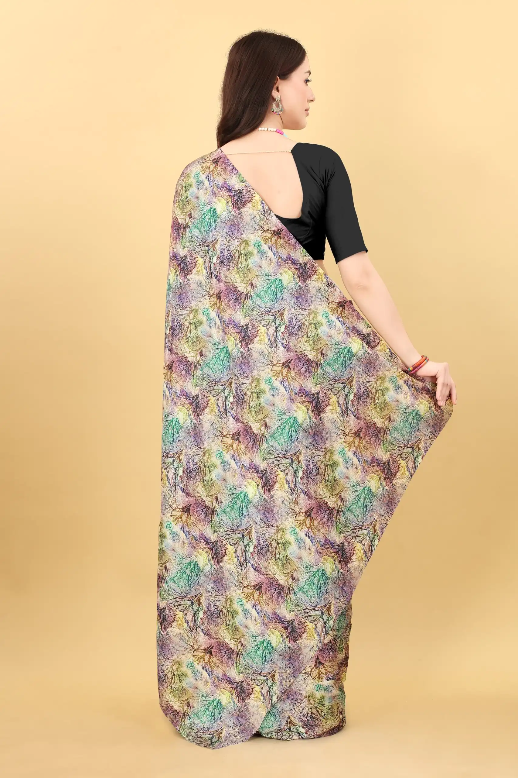 Veechis 106 Grey Color Heavy Devsena Soft Silk Beautiful Digital Printed Saree Casual, Party Festive, Events Etc. Expected Delivery 4-6 Working Days @1499/ | Sarees, Bollywood Sarees, Creative Sarees, Designer Sarees, Embroidered Sarees, Modern Digital sarees, Party Wear Sarees