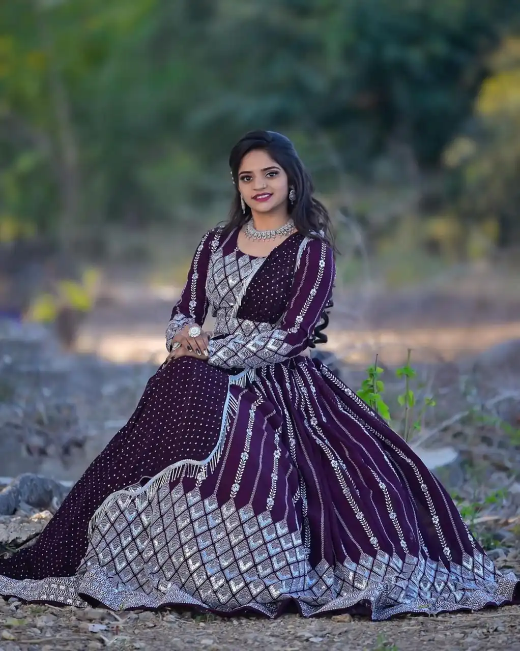 Ram 001 Maroon Color Georgette Sequence Thread Work With Zari Lehenga Choli Casual, Wedding, Festive, Events Expected Delivery 4-6 Working Days @3199/- | Lehenga, Bollywood Lehenga, Creative Lehenga, Designer Lehenga, Embroidered Lehenga, Party Wear Lehenga