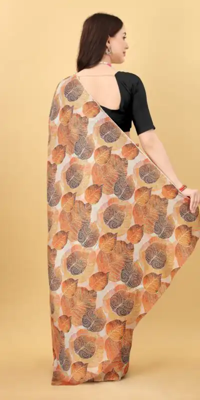 Veechis 106 Peach Color Heavy Devsena Soft Silk Beautiful Digital Printed Saree Casual, Party Festive, Events Etc. Expected Delivery 4-6 Working Days @1499/ | Sarees, Bollywood Sarees, Creative Sarees, Designer Sarees, Embroidered Sarees, Modern Digital sarees, Party Wear Sarees