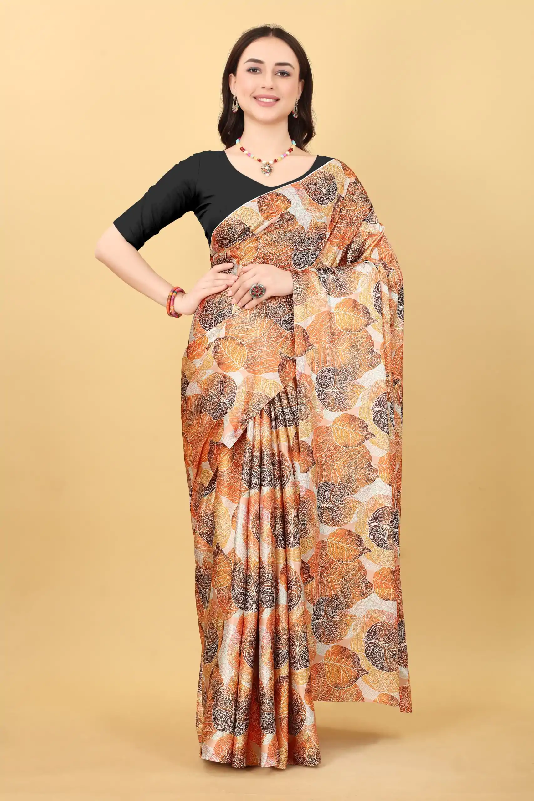 Veechis 106 Peach Color Heavy Devsena Soft Silk Beautiful Digital Printed Saree Casual, Party Festive, Events Etc. Expected Delivery 4-6 Working Days @1499/ | Sarees, Bollywood Sarees, Creative Sarees, Designer Sarees, Embroidered Sarees, Modern Digital sarees, Party Wear Sarees