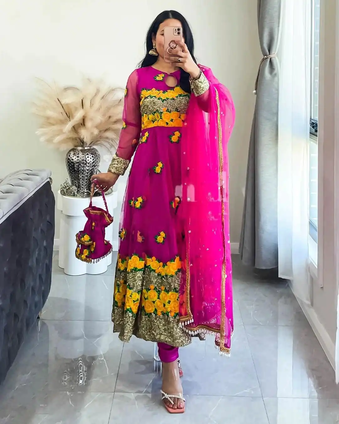 KD 1386 Pink Soft Net Thread With Sequence Salwar Suit Casual, Party, Wedding, Festive, Events Etc. Expected Delivery 4-6 Working Days @2199/- Only | Jump Suits, Salwar suit, Designer Suits, Casual Suits, Creative suits, Palazzo Suits, Party Wear Suits, Patiala Suits, Straight Suits