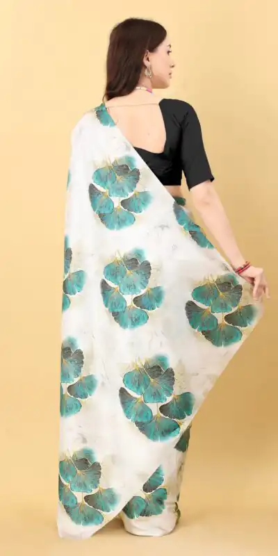 Veechis 106 White Color Heavy Devsena Soft Silk Beautiful Digital Printed Saree Casual, Party Festive, Events Etc. Expected Delivery 4-6 Working Days @1499/ | Sarees, Bollywood Sarees, Creative Sarees, Designer Sarees, Embroidered Sarees, Modern Digital sarees, Party Wear Sarees