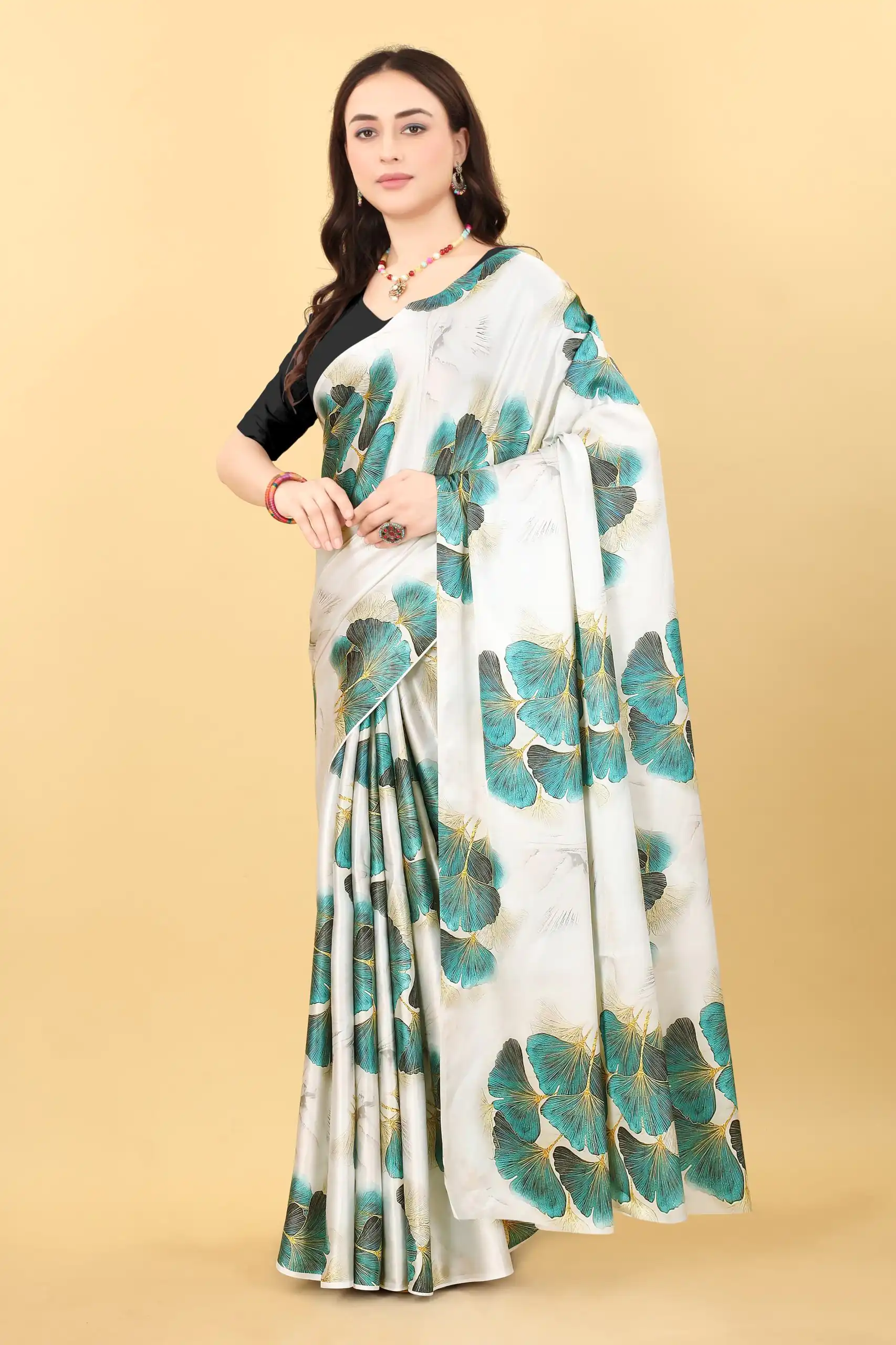 Veechis 106 White Color Heavy Devsena Soft Silk Beautiful Digital Printed Saree Casual, Party Festive, Events Etc. Expected Delivery 4-6 Working Days @1499/ | Sarees, Bollywood Sarees, Creative Sarees, Designer Sarees, Embroidered Sarees, Modern Digital sarees, Party Wear Sarees