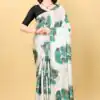 Veechis 106 White Color Heavy Devsena Soft Silk Beautiful Digital Printed Saree Casual, Party Festive, Events Etc. Expected Delivery 4-6 Working Days @1499/ | Sarees, Bollywood Sarees, Creative Sarees, Designer Sarees, Embroidered Sarees, Modern Digital sarees, Party Wear Sarees