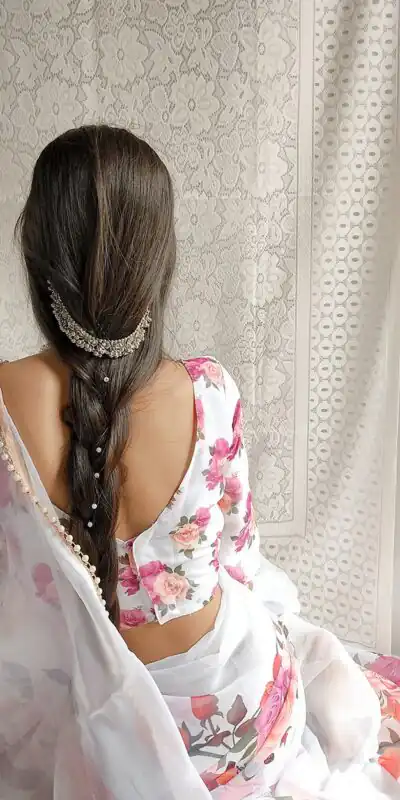 YNF7007 White Color Georgette Printed with pearl lace border Saree Casual, Party Wear, Wedding, Events Etc. Expected Delivery 4-6 Working Days @1499/- | Sarees, Bollywood Sarees, Creative Sarees, Designer Sarees, Embroidered Sarees, Ethnic Saree, Modern Digital sarees, Party Wear Sarees