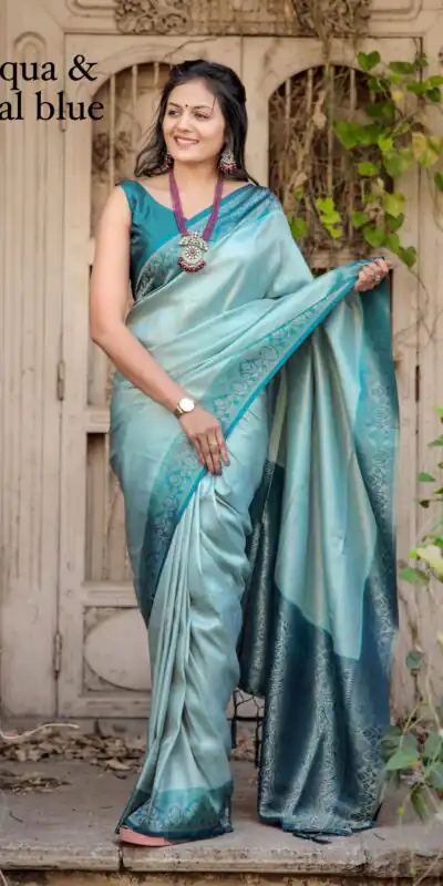 GK kanjivaram Blue Color Soft Kanjivaram Silk Beautiful Rich Pallu Jacquard Saree Events Casual Wedding Festive . Expected Delivery  4-6 Working Days @1999/- | Sarees, Bollywood Sarees, Creative Sarees, Designer Sarees, Embroidered Sarees, Ethnic Saree, Modern Digital sarees, Party Wear Sarees