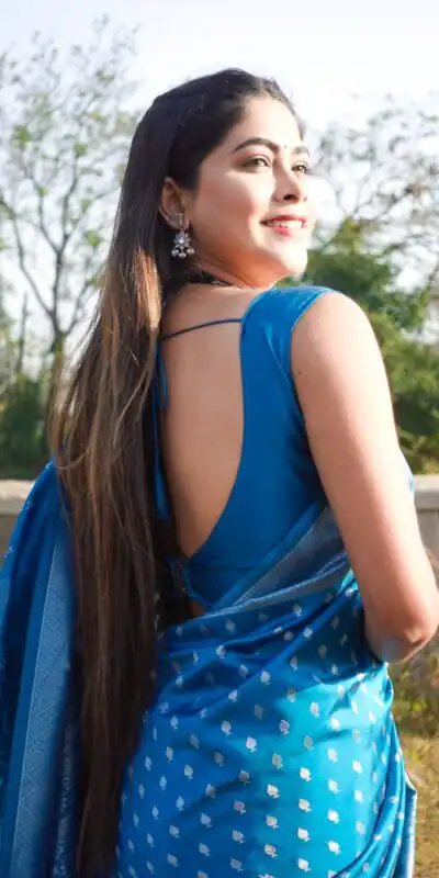 DDF 1009 Blue  Color Soft Lichi Silk Ordinary Design Rich Pallu Saree Casual, Party Wear, Events, Festivals Etc. Expected Delivery 4-6 Working Days 1349/- | Sarees, Bollywood Sarees, Creative Sarees, Designer Sarees, Embroidered Sarees, Ethnic Saree, Modern Digital sarees, Party Wear Sarees