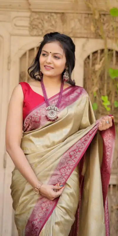 GK Golden Color Soft Kanjivaram Silk Beautiful Rich Pallu Jacquard All Over Saree Events Casual Wedding Festive . Expected Delivery  4-6 Working Days @1999/- | Sarees, Bollywood Sarees, Creative Sarees, Designer Sarees, Embroidered Sarees, Ethnic Saree, Modern Digital sarees, Party Wear Sarees