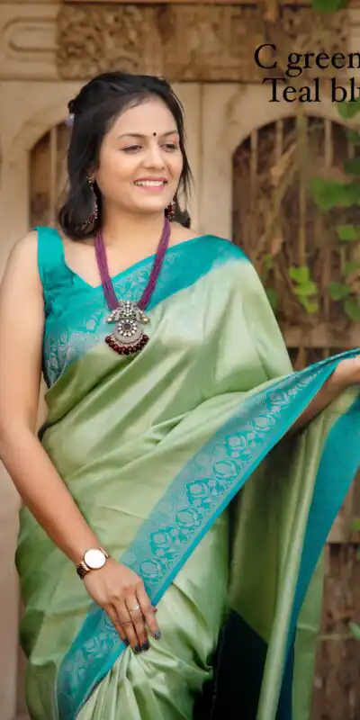 GK kanjivaram Green Color Soft Kanjivaram Silk Beautiful Rich Pallu Jacquard Saree Events Casual Wedding Festive. Expected Delivery  4-6 Working Days @1999/- | Sarees, Bollywood Sarees, Creative Sarees, Designer Sarees, Embroidered Sarees, Ethnic Saree, Modern Digital sarees, Party Wear Sarees