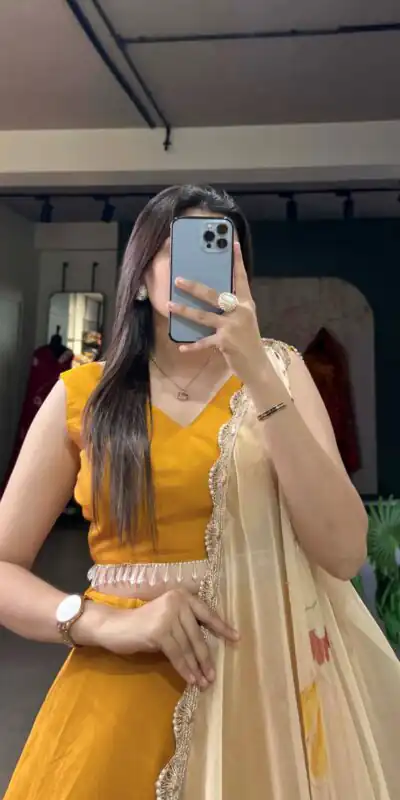 LNB1004 Mustard Color Polyester Viscose Chadri Lehenga Choli Gotta Patti Lace Festive Party Wedding, Events etc. Delivery 4-6 Working Days @2349/- | Lehenga, Bollywood Lehenga, Creative Lehenga, Designer Lehenga, Embroidered Lehenga, Party Wear Lehenga