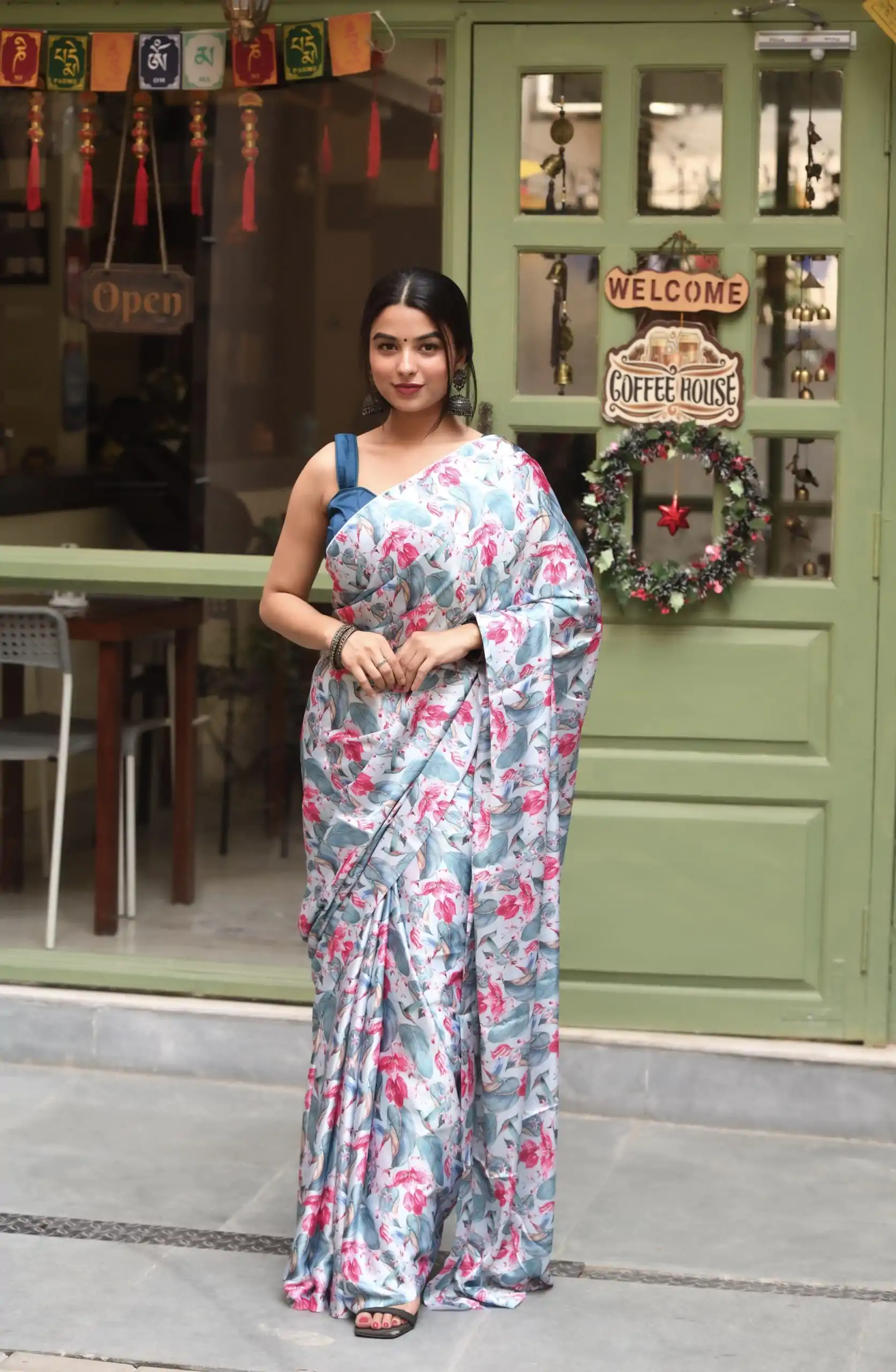 RM104 Ice Blue Color Heavy Devsena Soft Silk Digital Printed Saree Casual, Party Wear, Wedding, Events Etc Delivery Expected.4-6 Working Days 1499/- | Sarees, Bollywood Sarees, Creative Sarees, Designer Sarees, Embroidered Sarees, Ethnic Saree, Modern Digital sarees, Party Wear Sarees