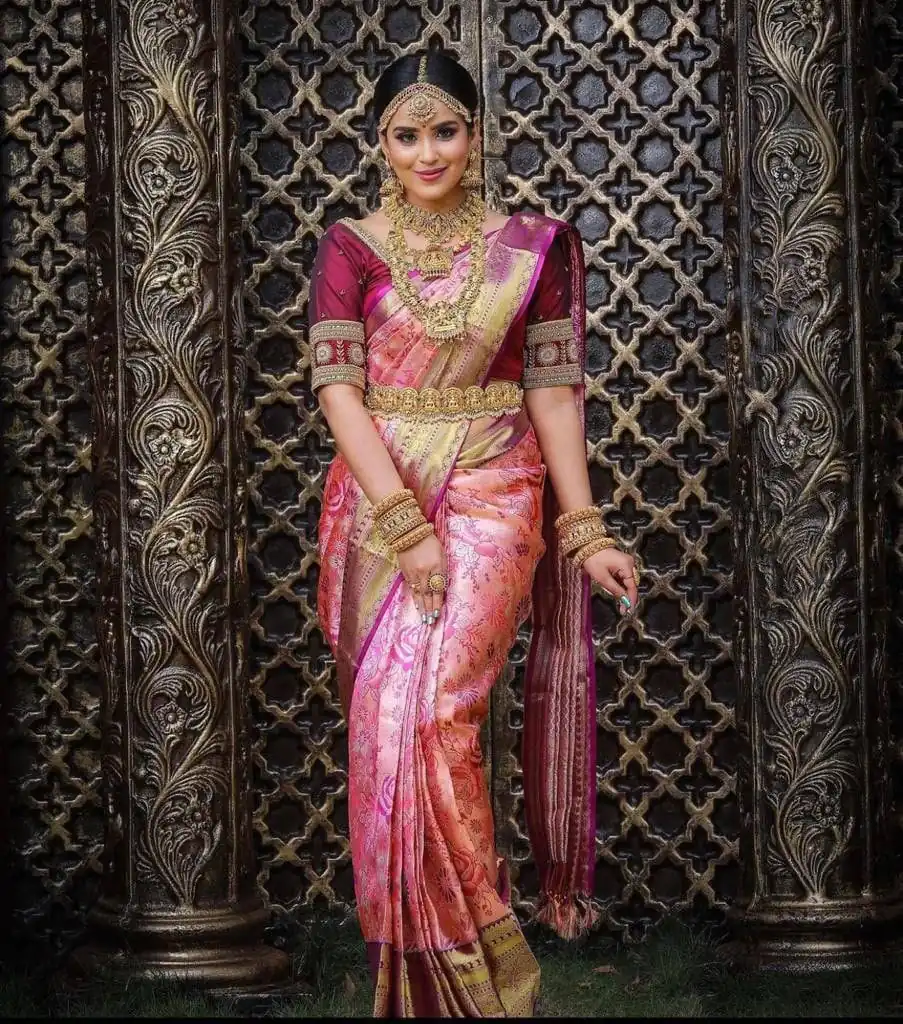 DDF NAINA Pink Color Soft Lichi Silk Ordinary Design Rich Pallu Saree Casual, Party Wear, Events, Festivals Etc. Expected Delivery 4-6 Working Days 1499/- | Sarees, Bollywood Sarees, Creative Sarees, Designer Sarees, Embroidered Sarees, Ethnic Saree, Modern Digital sarees, Party Wear Sarees
