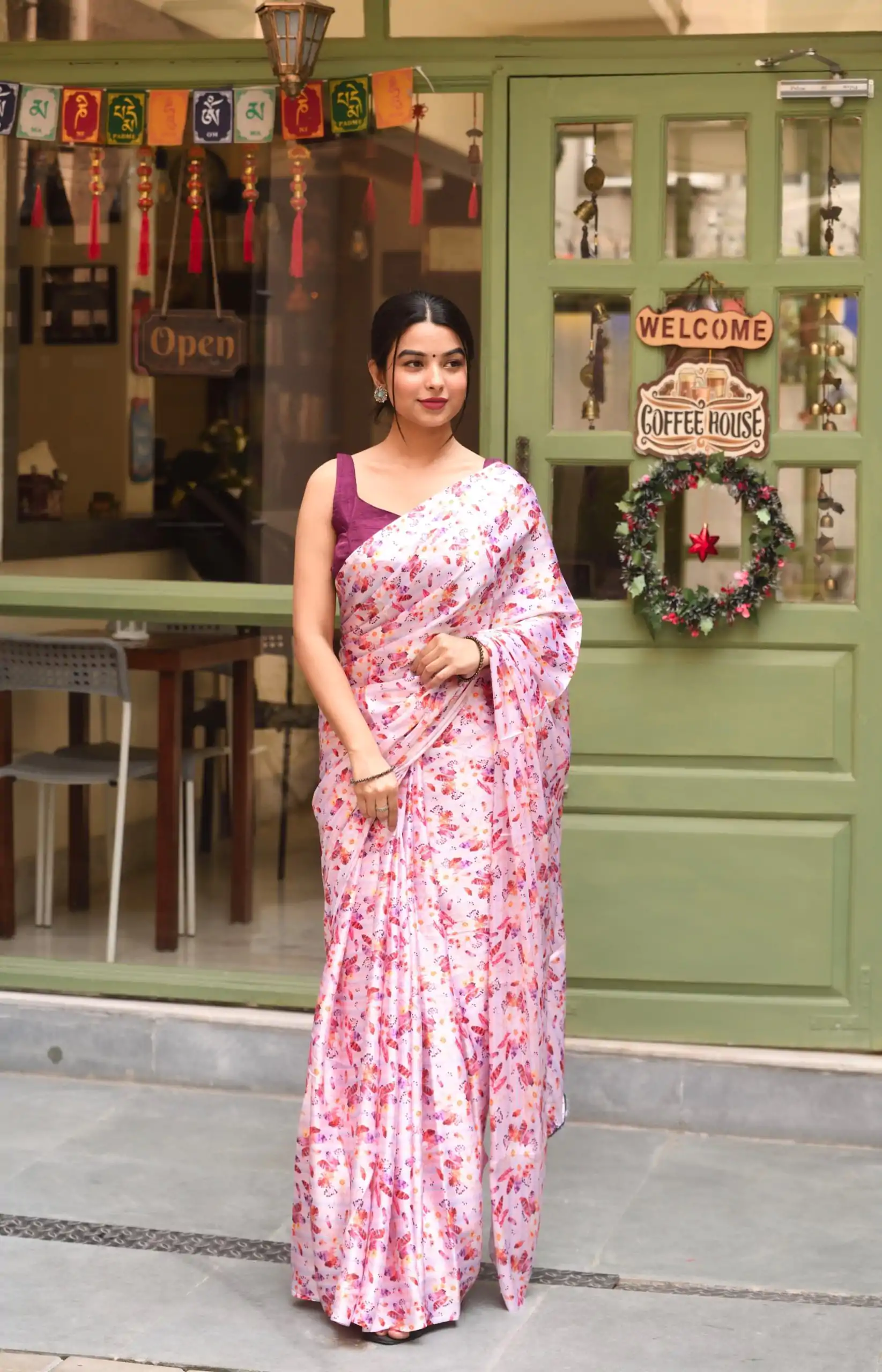 RM104 Rose Pink Color Heavy Devsena Soft Silk Digital Printed Saree Casual, Party Wear, Wedding, Events Etc Delivery Expected.4-6 Working Days 1499/- | Sarees, Bollywood Sarees, Creative Sarees, Designer Sarees, Embroidered Sarees, Ethnic Saree, Modern Digital sarees, Party Wear Sarees