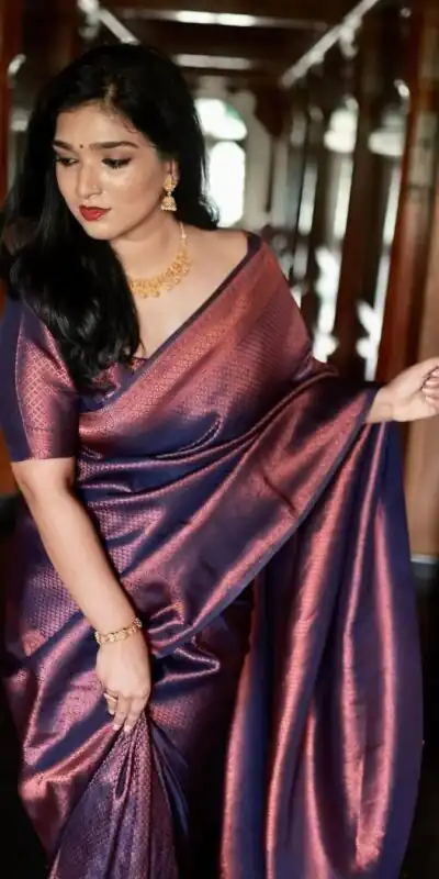 DDF Keri Purple Color Soft Lichi Silk Ordinary Design Rich Pallu Saree Casual, Party Wear, Events, Festivals Etc. Expected Delivery 4-6 Working Days 1399/ | Sarees, Bollywood Sarees, Creative Sarees, Designer Sarees, Embroidered Sarees, Ethnic Saree, Modern Digital sarees, Party Wear Sarees