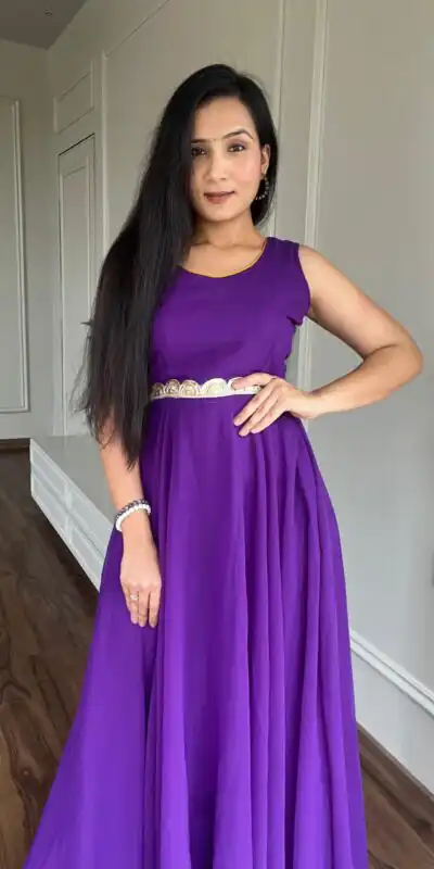 Ram 003 Purple Color Georgette Heavy Embroidery Anarkali Suit Casual, Wedding, Party, Festive, Events Etc. Expected Delivery 4-6 Working Days @1999/- | Anarkali Suits, Bollywood Anarkali, Creative-Anarkali, Designer Anarkali, Embroidered Anarkali, Party Wear Anarkali