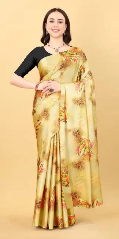 Veechis 07 Yellow Color Heavy Devsena Soft Silk Beautiful Digital Printed Saree Casual, Party Festive, Events Etc. Expected Delivery 4-6 Working Days @1499/ | Sarees, Bollywood Sarees, Creative Sarees, Designer Sarees, Embroidered Sarees, Modern Digital sarees, Party Wear Sarees