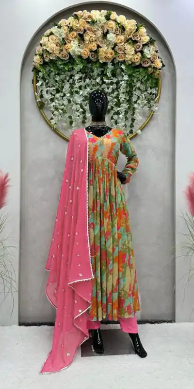 KD 1369 Green Color Faux Georgette Digital Print Salwar Suit Casual, Party, Festive, Events Wedding Etc. Expected Delivery 4-6 Working Days @2049/- Only | Salwar suit, Designer Suits, Casual Suits, Creative suits, Palazzo Suits, Party Wear Suits, Straight Suits