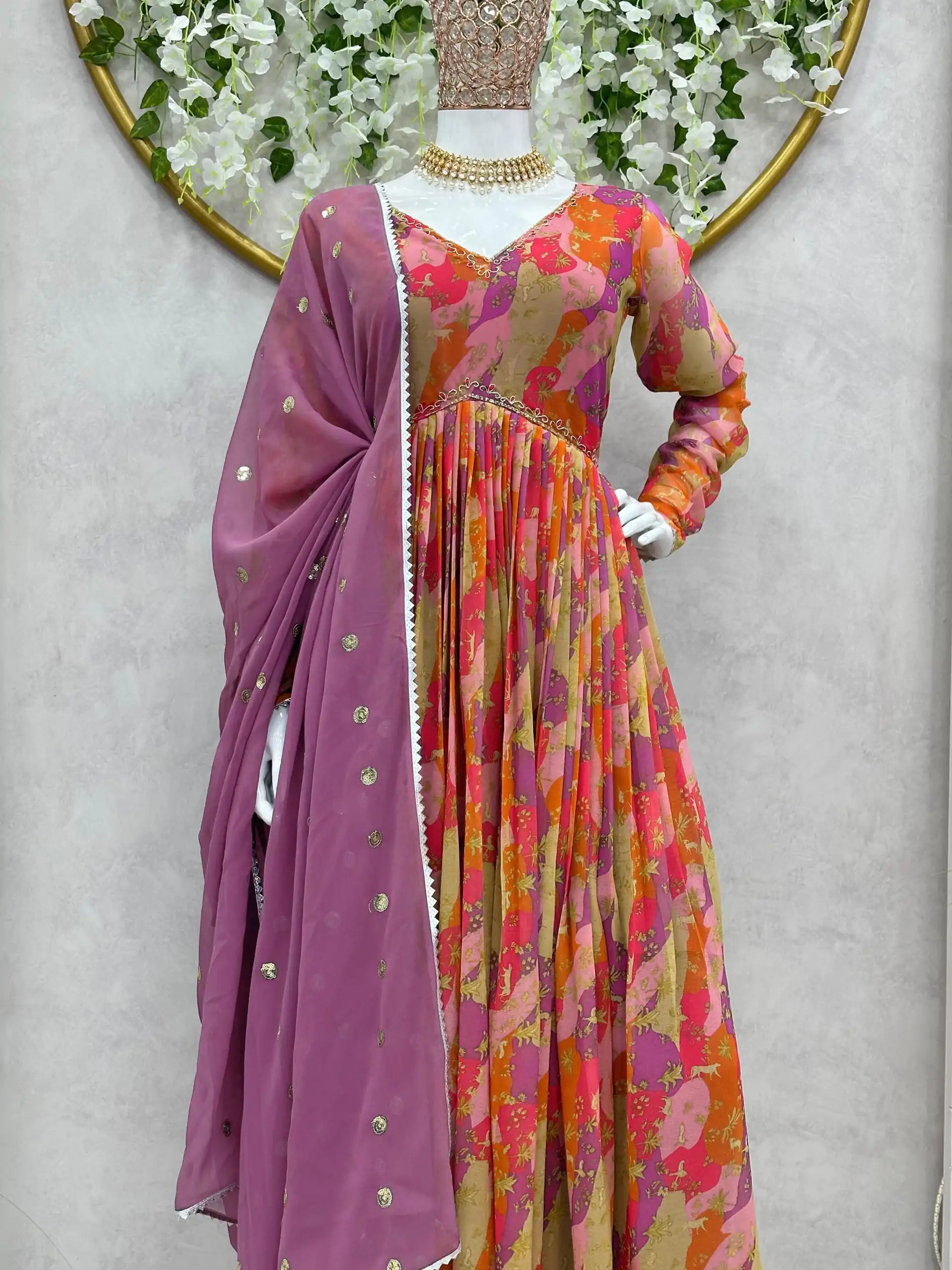 KD 1369 Pink Color Faux Georgette Digital Print Salwar Suit Casual, Party, Festive, Events Wedding Etc.  Expected Delivery 4-6 Working Days @2049/- Only | Salwar suit, Designer Suits, Casual Suits, Creative suits, Palazzo Suits, Party Wear Suits, Straight Suits