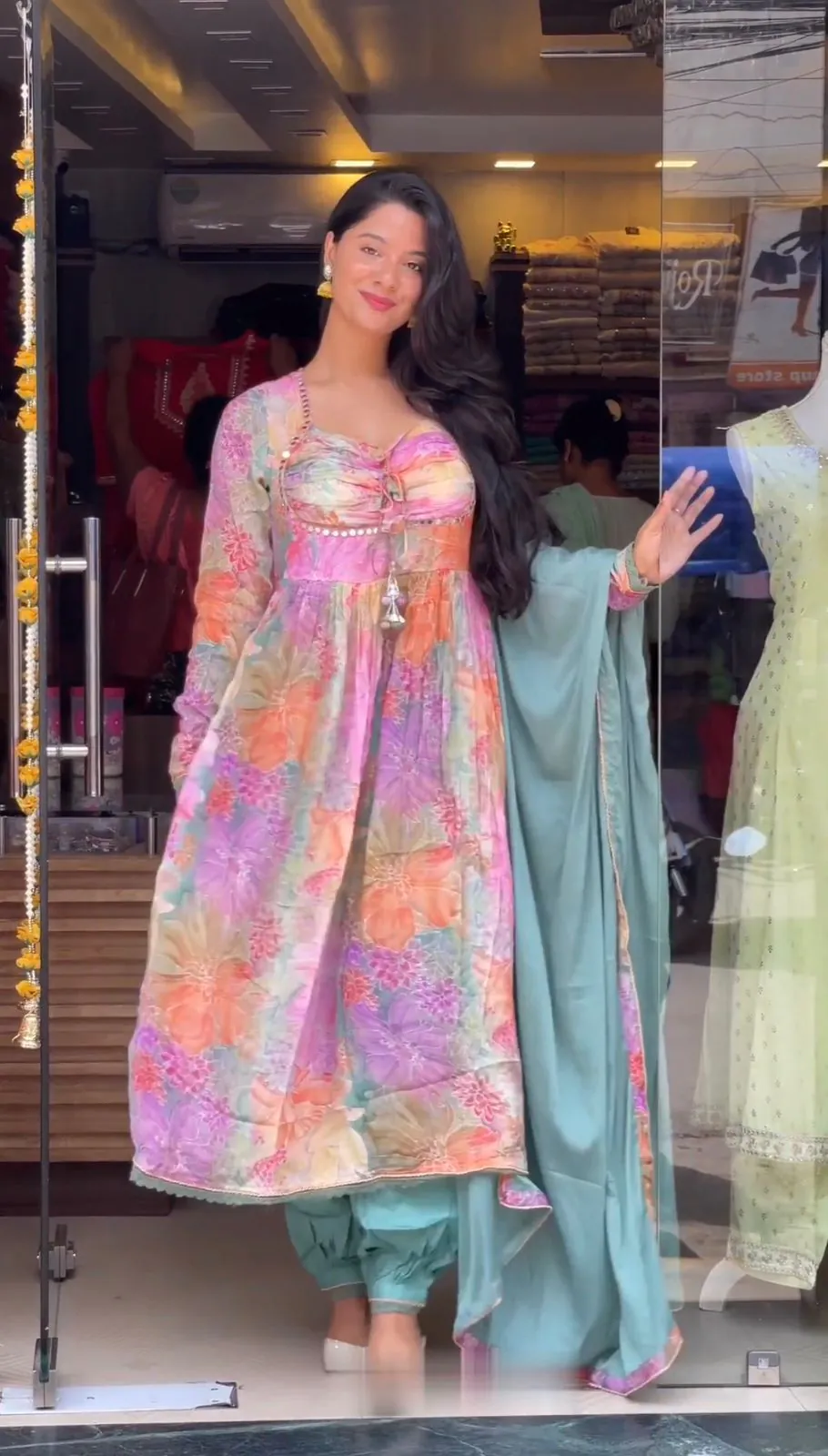  RTC 5616 Multi Color Chinon silk Digital Print real Mirror Work Kurti Casual, Wedding, Party, Festive, Events Etc. Expected Delivery 4-6 Working Days @1899/ | Kurti, Bollywood Kurti, Creative Kurtis, Designer Kurti, Party Wear Kurti, Selfie Kurti