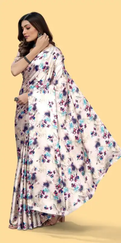 Veechis 4D Purple Color Heavy Devsena Soft Silk Beautiful Digital Printed Saree Casual, Party Festive, Events. Expected Delivery 4-6 Working Days @1499 | Sarees, Bollywood Sarees, Creative Sarees, Designer Sarees, Embroidered Sarees, Modern Digital sarees, Party Wear Sarees