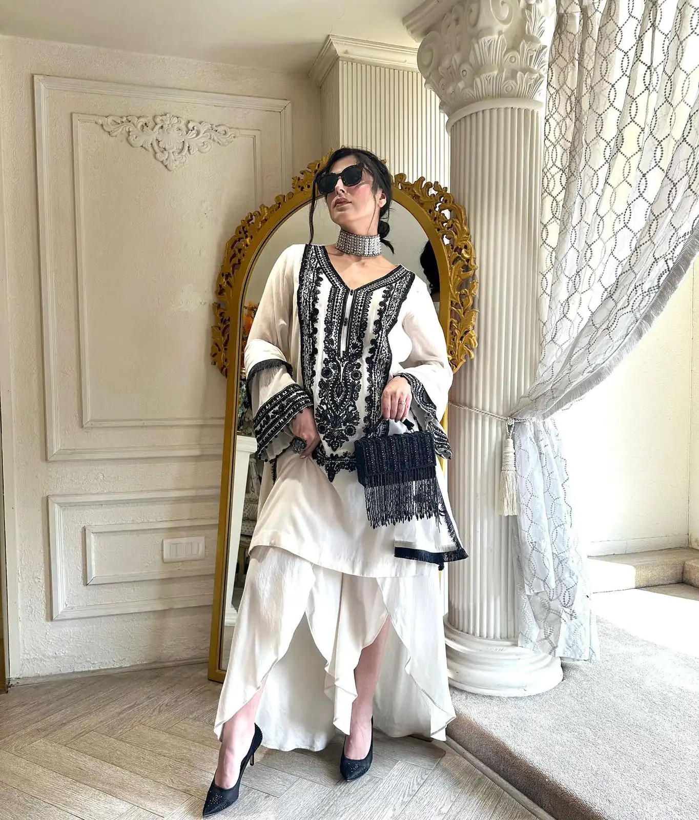 KD 1437 White Color Faux Georgette Thread Work Salwar Suit Casual, Party, Festive, Events Wedding Etc.  Expected Delivery 4-6 Working Days @1899/- Only | Salwar suit, Designer Suits, Casual Suits, Creative suits, Palazzo Suits, Party Wear Suits, Straight Suits