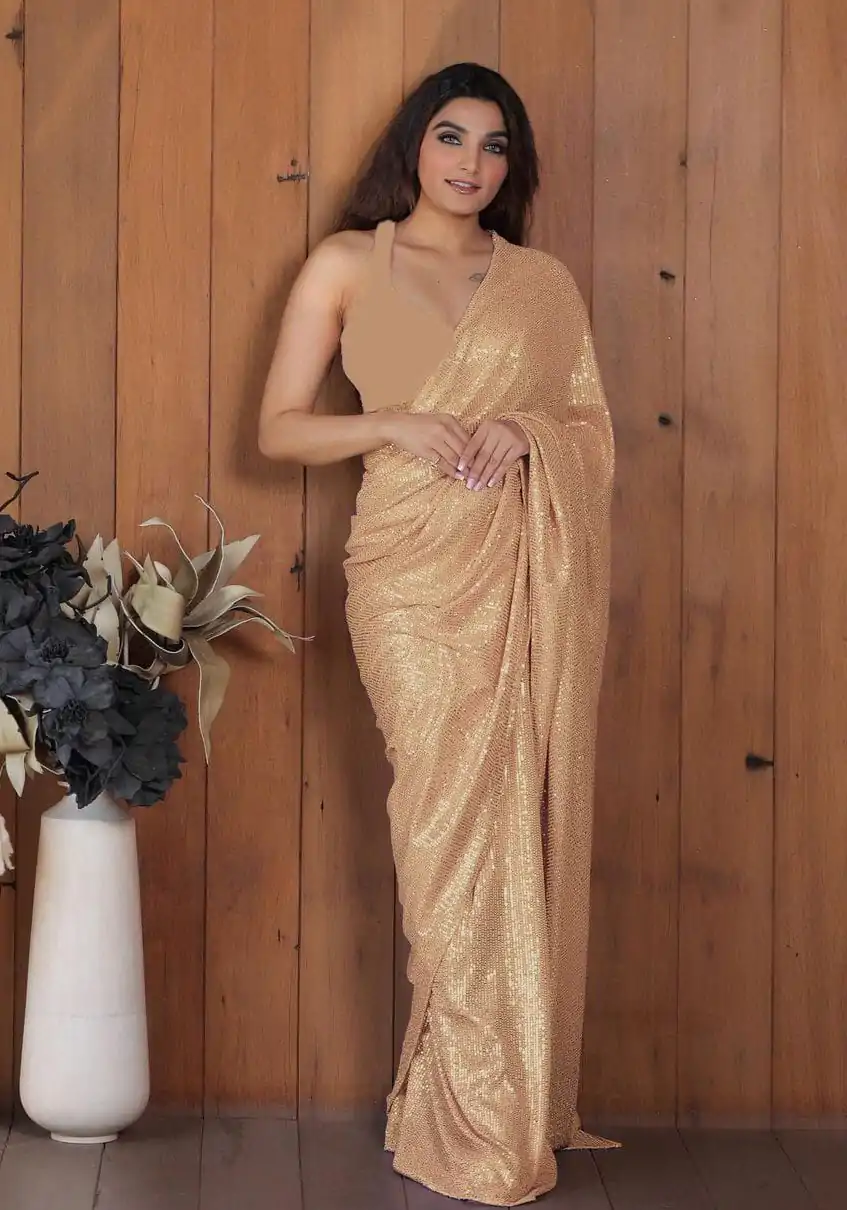 DF Sequins Rani Chiku Georgette Double Run Embroidery Saree Casual, Party Wear, Events, Festivals Wear Expected Delivery 4-6 Working Days 1750 /- | Sarees, Bollywood Sarees, Creative Sarees, Designer Sarees, Embroidered Sarees, Ethnic Saree, Modern Digital sarees, Party Wear Sarees