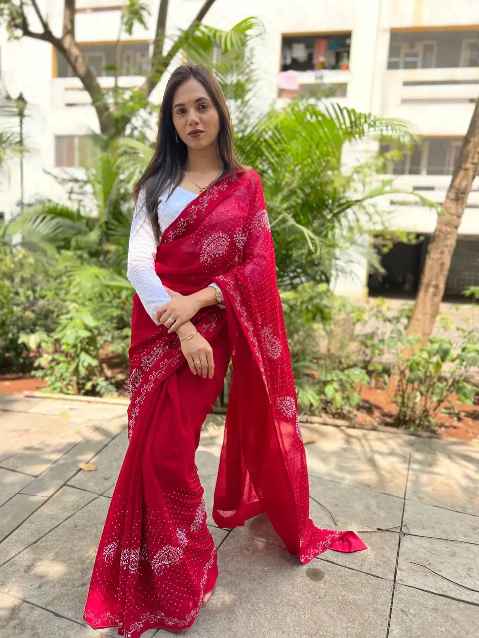 DDH 01 Red Color Shining Diamond Work All Over Saree Events Casual, Wedding, Festive, Events Etc. Expected Delivery  4-6 Working Days @1750/- | Sarees, Bollywood Sarees, Creative Sarees, Designer Sarees, Embroidered Sarees, Ethnic Saree, Modern Digital sarees, Party Wear Sarees