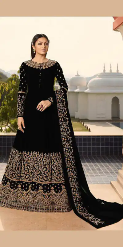 LT NITYA 3803 Black Color Georgette With Cording Work Sharara Suit Wedding, Festive, Party Events Etc. Expected Delivery 4-6 Working Days @1949/- | Jump Suits, Salwar suit, Designer Suits, Casual Suits, Creative suits, Palazzo Suits, Party Wear Suits, Patiala Suits, Straight Suits