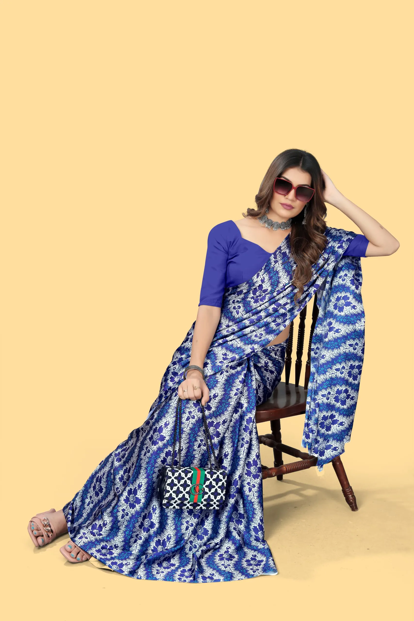 Veechis 108 Blue Color Heavy Devsena Soft Silk Beautiful Digital Printed Saree Casual, Party Festive, Events. Expected Delivery 4-6 Working Days @1599 | Sarees, Bollywood Sarees, Creative Sarees, Designer Sarees, Embroidered Sarees, Modern Digital sarees, Party Wear Sarees