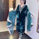 AD 134 Blue Color Heavy Pure Viscose Velvet Embroidery Sharara Suit Wedding, Party, Festive, Events Etc. Expected Delivery  4-6 Working Days @2099/- | Jump Suits, Salwar suit, Designer Suits, Casual Suits, Creative suits, Palazzo Suits, Party Wear Suits, Patiala Suits, Straight Suits