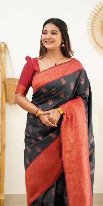 KP 4061 Grey Color Soft Lichi Silk Jacquard On All Over Saree Casual, Party Wear, Wedding, Events Etc. Expected Delivery 4-6 Working Days @1449/- | Sarees, Bollywood Sarees, Creative Sarees, Designer Sarees, Embroidered Sarees, Ethnic Saree, Modern Digital sarees, Party Wear Sarees