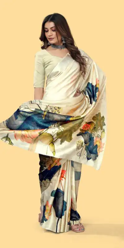 Veechis 108 Light Yellow Heavy Devsena Soft Silk Beautiful Digital Printed Saree Casual, Party Festive, Events. Expected Delivery 4-6 Working Days @1599 | Sarees, Bollywood Sarees, Creative Sarees, Designer Sarees, Embroidered Sarees, Modern Digital sarees, Party Wear Sarees