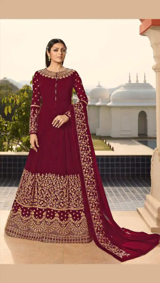 LT NITYA 3803 Maroon Color Georgette With Cording Work Sharara Suit Wedding, Festive, Party Events Etc. Expected Delivery 4-6 Working Days @1949/- | Jump Suits, Salwar suit, Designer Suits, Casual Suits, Creative suits, Palazzo Suits, Party Wear Suits, Patiala Suits, Straight Suits