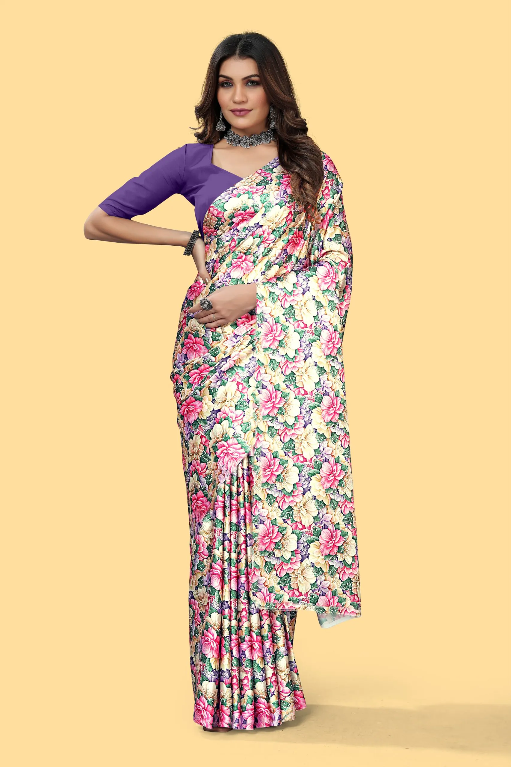 Veechis 108 Pink Heavy Devsena Soft Silk Beautiful Digital Printed Saree Casual, Party Festive, Events. Expected Delivery 4-6 Working Days @1599 | Sarees, Bollywood Sarees, Creative Sarees, Designer Sarees, Embroidered Sarees, Modern Digital sarees, Party Wear Sarees