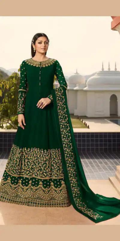 LT NITYA 3803 Stone Green Color Georgette With Cording Work Sharara Suit Wedding, Festive, Party Events Etc. Expected Delivery 4-6 Working Days @1949/- | Jump Suits, Salwar suit, Designer Suits, Casual Suits, Creative suits, Palazzo Suits, Party Wear Suits, Patiala Suits, Straight Suits