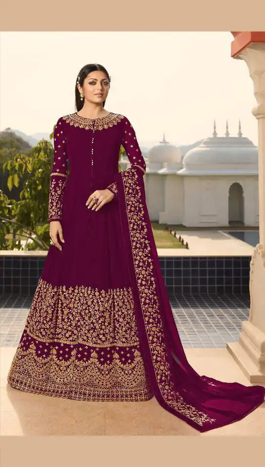 LT NITYA 3803 Wine Color Georgette With Cording Work Sharara Suit Wedding, Festive, Party Events Etc. Expected Delivery 4-6 Working Days @1949/- | Jump Suits, Salwar suit, Designer Suits, Casual Suits, Creative suits, Palazzo Suits, Party Wear Suits, Patiala Suits, Straight Suits