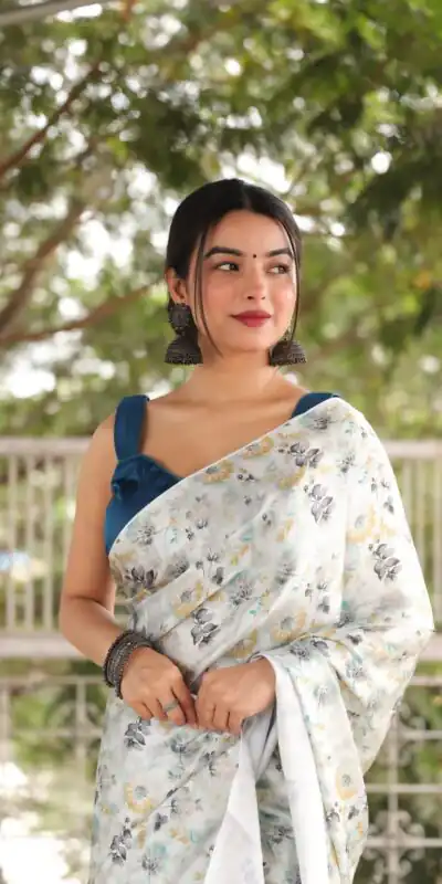 RM102 Light Grey Color Heavy Devsena Soft Silk Digital Printed Saree Casual, Party Wear, Wedding, Events Etc Delivery Expected.4-6 Working Days 1499/- | Sarees, Bollywood Sarees, Creative Sarees, Designer Sarees, Embroidered Sarees, Ethnic Saree, Modern Digital sarees, Party Wear Sarees