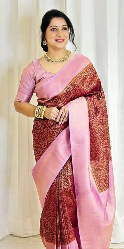 DDF 116 Maroon Color Soft Lichi Silk Ordinary Design Rich Pallu Saree Casual, Party Wear, Events, Festivals Etc. Expected Delivery 4-6 Working Days 1499/ | Sarees, Bollywood Sarees, Creative Sarees, Designer Sarees, Embroidered Sarees, Ethnic Saree, Modern Digital sarees, Party Wear Sarees