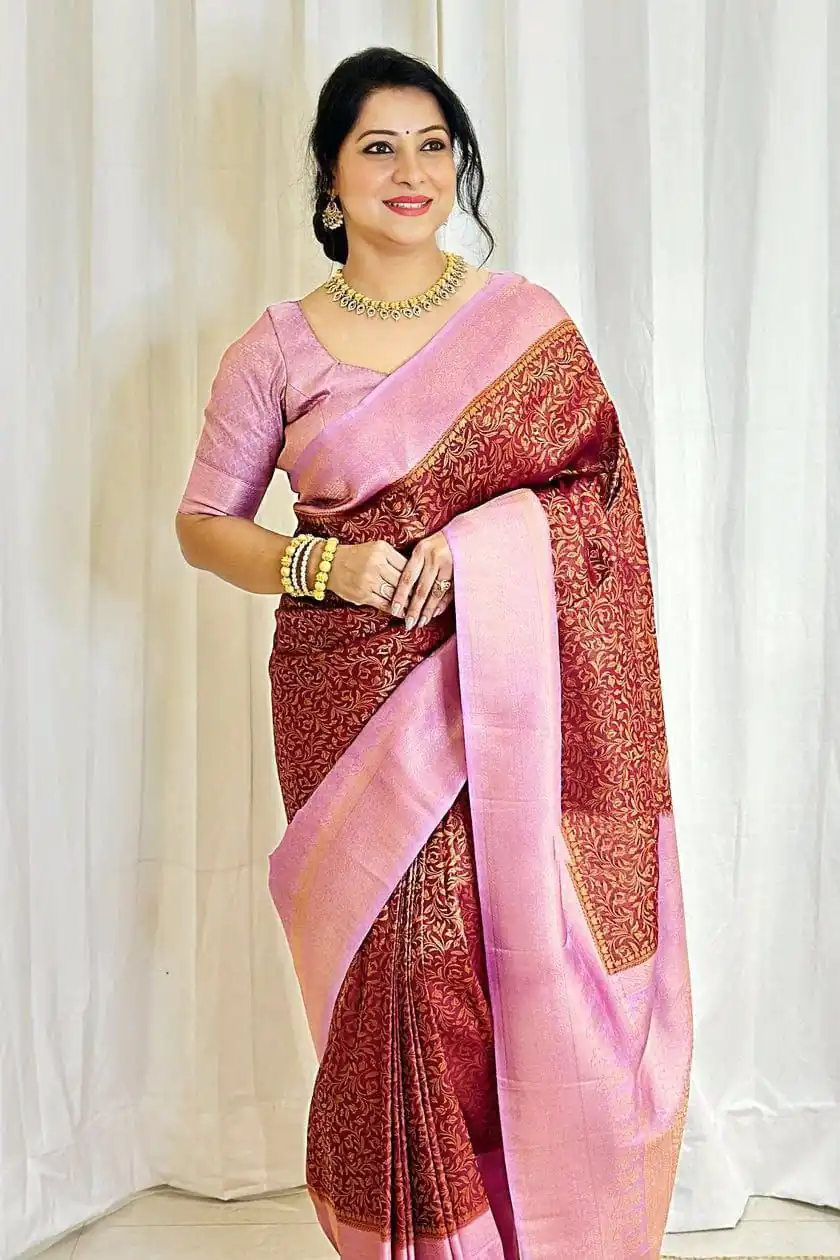 DDF 116 Maroon Color Soft Lichi Silk Ordinary Design Rich Pallu Saree Casual, Party Wear, Events, Festivals Etc. Expected Delivery 4-6 Working Days 1499/ | Sarees, Bollywood Sarees, Creative Sarees, Designer Sarees, Embroidered Sarees, Ethnic Saree, Modern Digital sarees, Party Wear Sarees