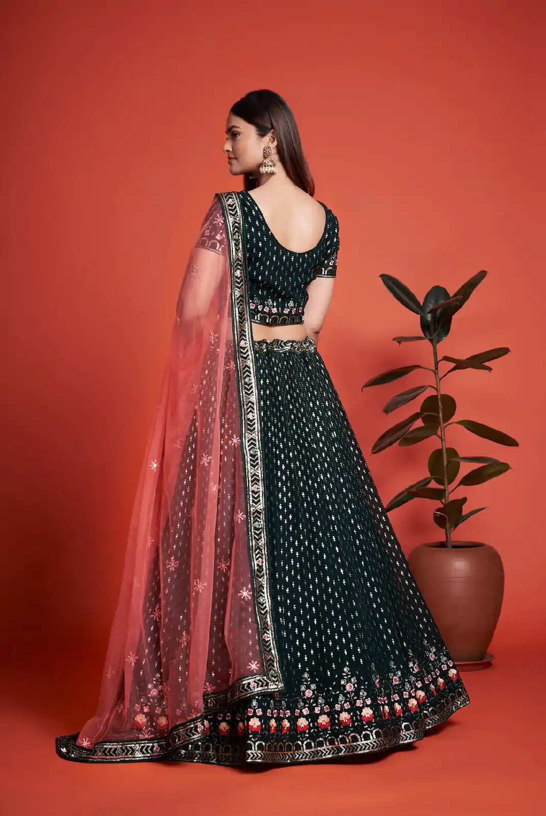 RC 247 Black Color Heavy Georgette Embroidery Sequins Lehenga Choli Casual, Party Wedding, Festive, Events Etc. Delivery 4-6 Working Days 4999/- | Lehenga, Bollywood Lehenga, Creative Lehenga, Designer Lehenga, Embroidered Lehenga, Party Wear Lehenga